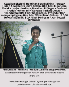 http://www.gardatipikornews.com/indra-dapa-selaku-ahli-waris-akan-melaporkan-dugaan-keterlibatan-camat-amongedo-dalam-aktifitas-pertambangan-penerobosan-lahan-ulayat