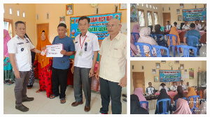 Pemerintah Pekon Banjar Agung Kecamatan Gunung Alip Merealisasikan BLD DD